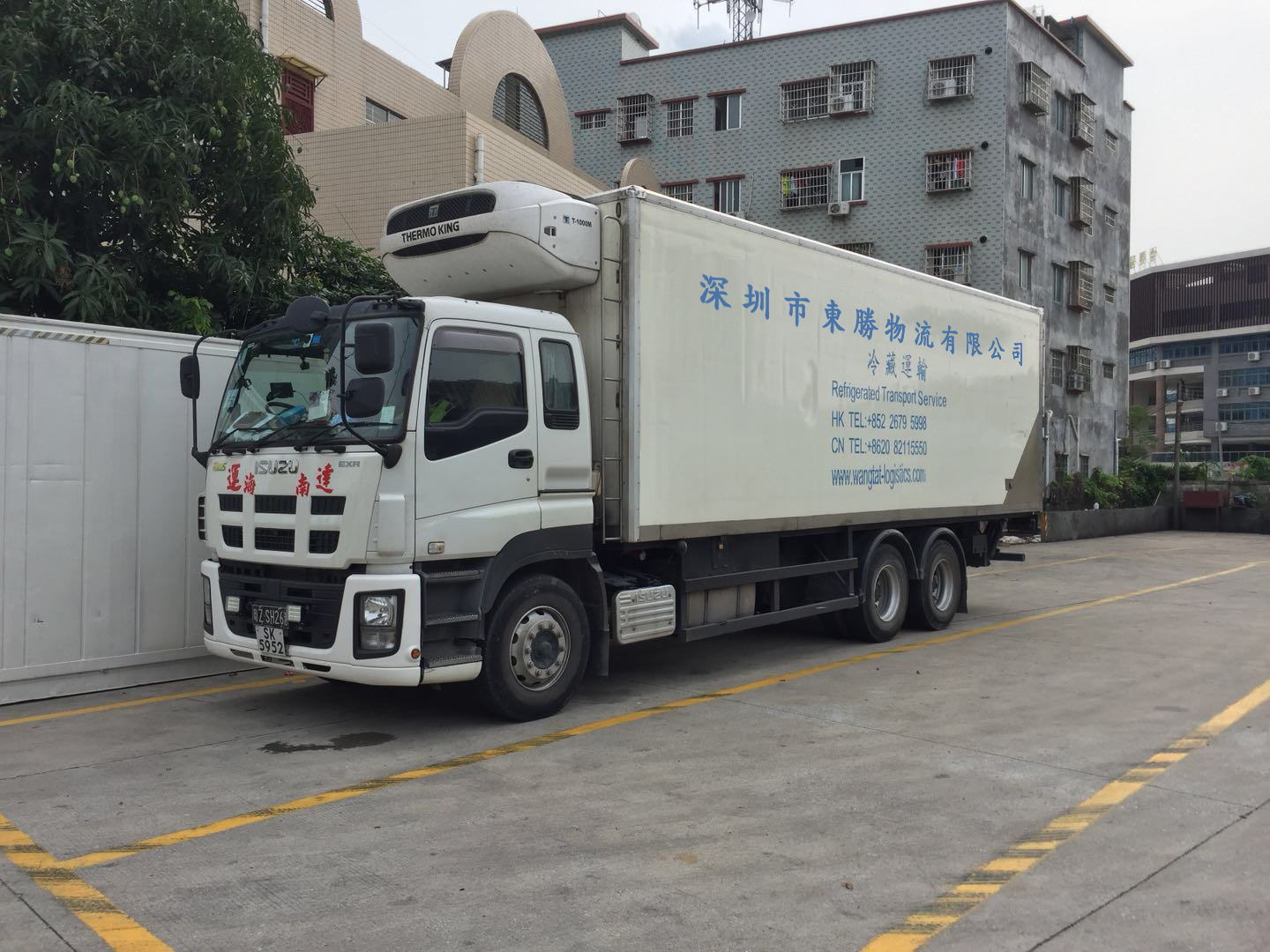 中港冷藏車，到香港冷藏車物流，香港冷藏車運(yùn)輸專線