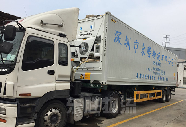 中港冷藏車，香港冷藏車，中港冷藏車行；澳門物流-進口報關(guān)公司-香港進口清關(guān)公司-深圳市東勝物流有限公司